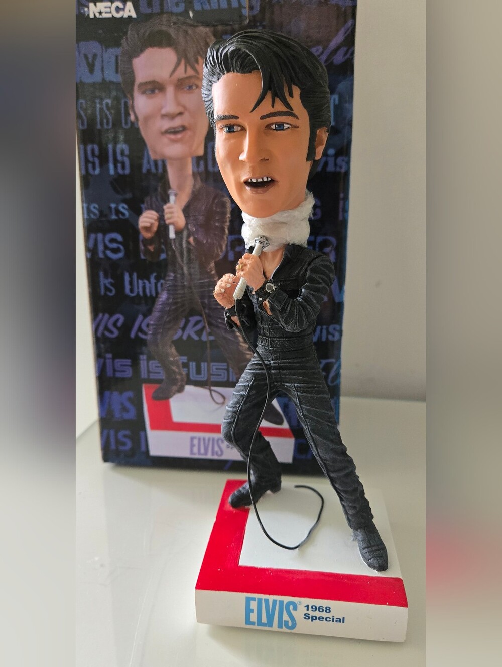 NECA Elvis Jailhouse Rock 1968 Special Head Knockers Bobble-Head